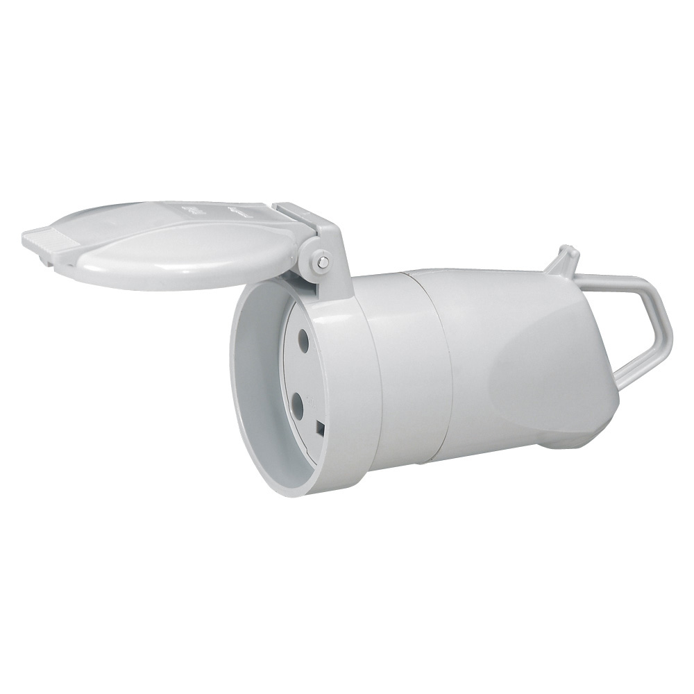 Prolongateur 2P+T 20A 400V~ avec volet de protection
