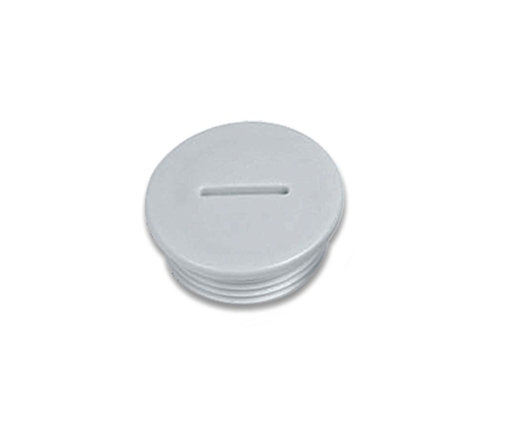 Bouchon en polyamide Pg 16 gris (RAL 7035)