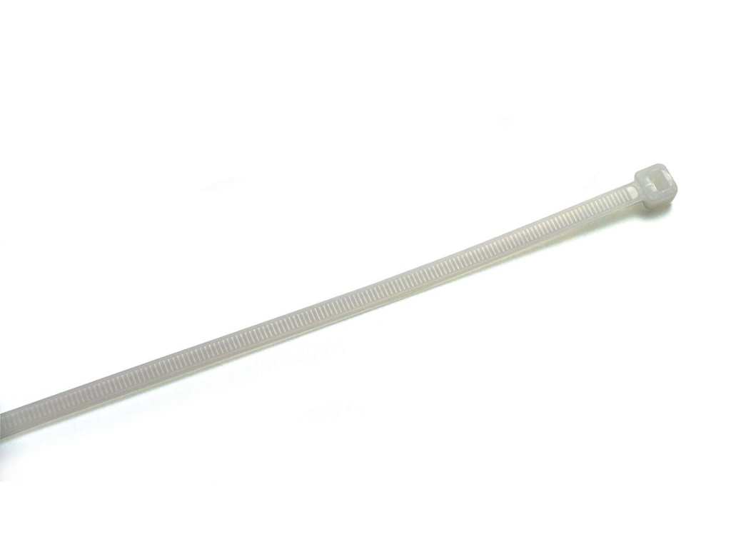 Collier en polyamide 200 x 2,5 mm incolore