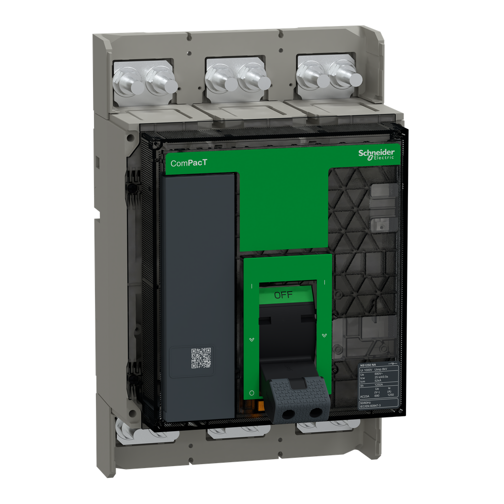 ComPacT NS1250NA - interrupteur-sectionneur - 1250A - 3P - fixe - manuel