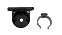 support mural de perche diam 42-48 mm, plastique semi-rigide.