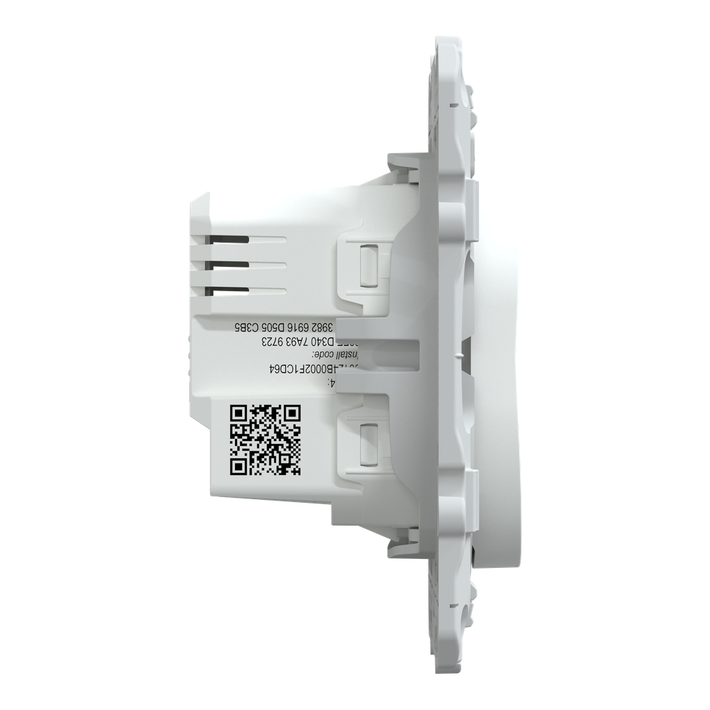 Wiser Ovalis - interrupteur volet-roulant - 4A - zigbee - Blanc