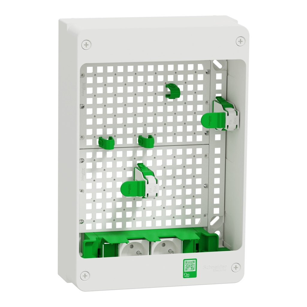 Resi9 Connect - Coffret VDI Box 13M2R - coffret support box opérateur - 2 prises