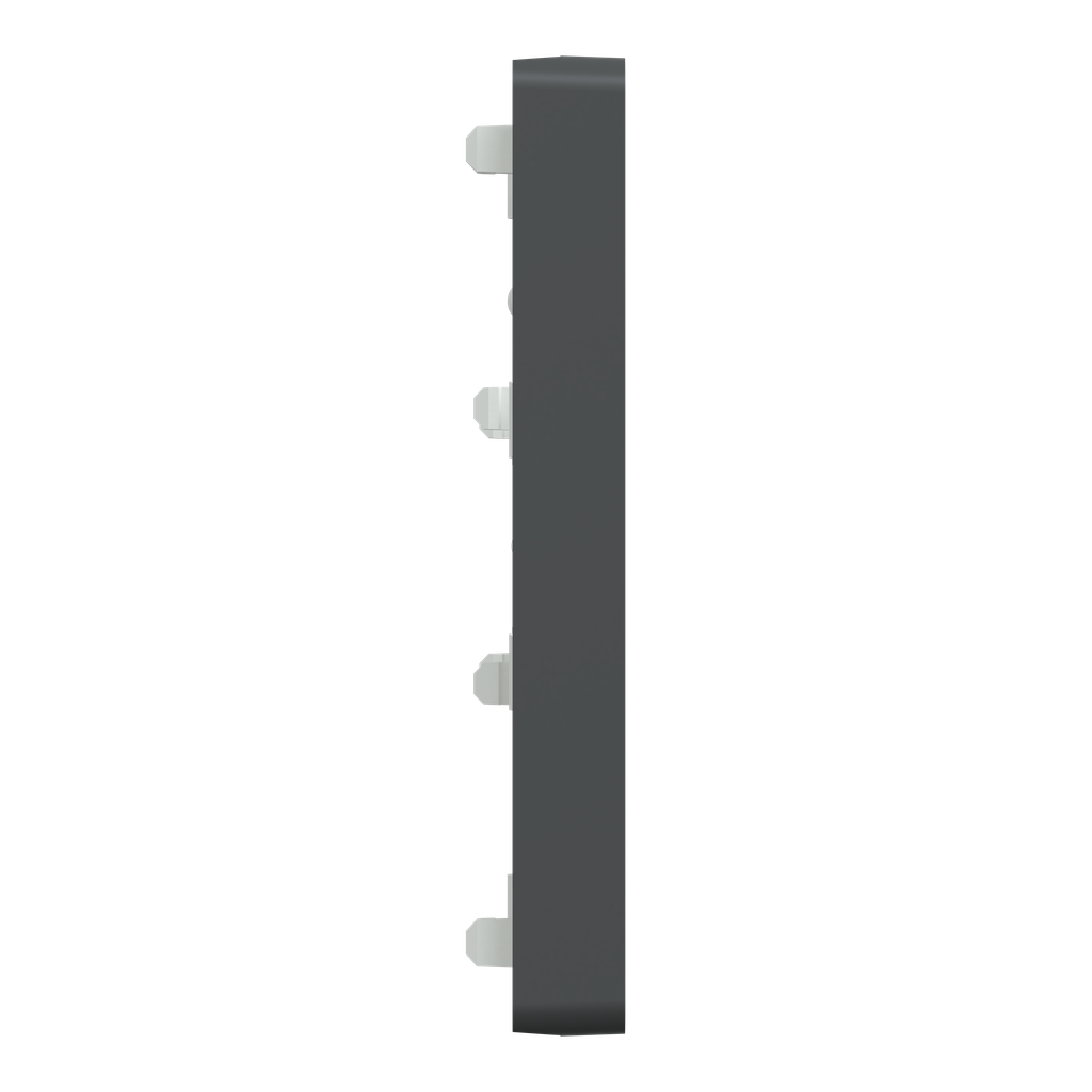 SpaceLogic KNX - D-Life - Dynamique - 1 touche médiane + 2 petites - Anthracite