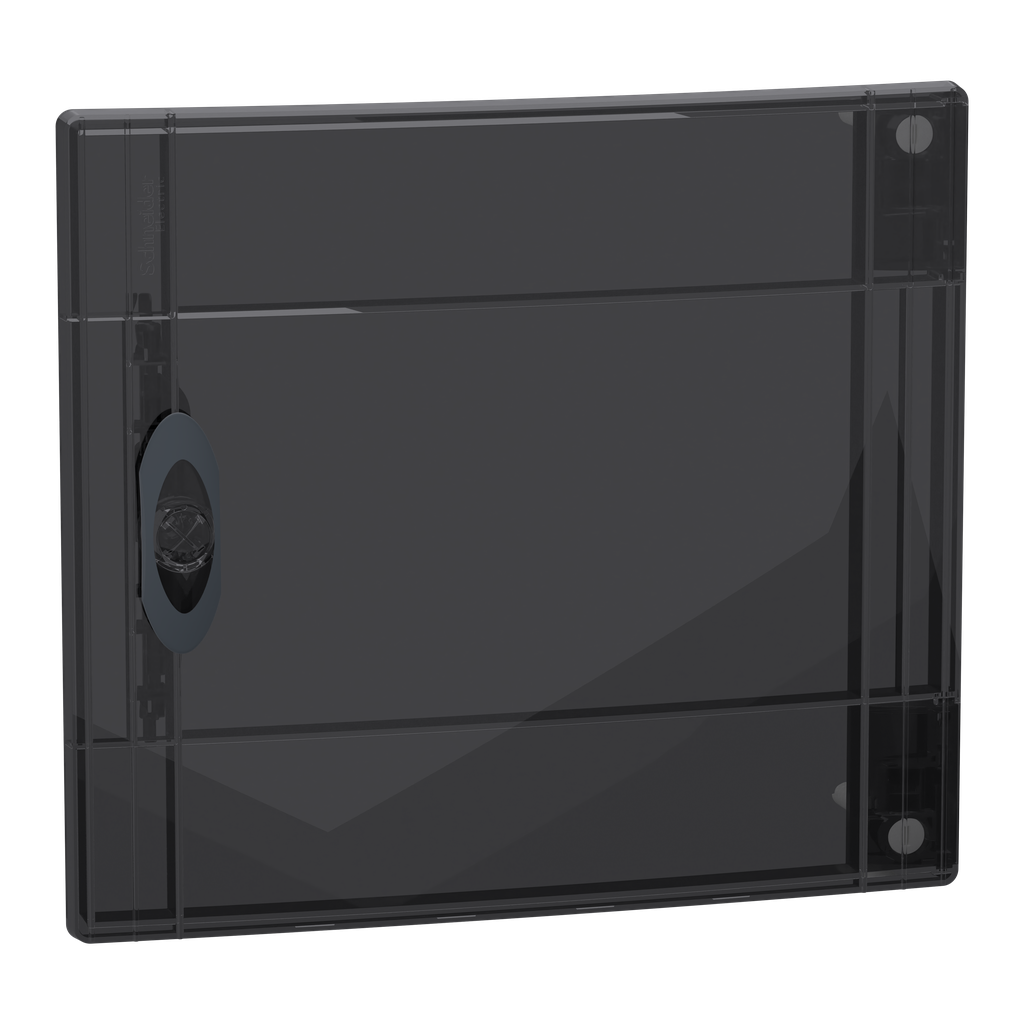 PrismaSeT XS - Porte fumée RAL9003 pour coffret encastré 1 rangée 13 modules