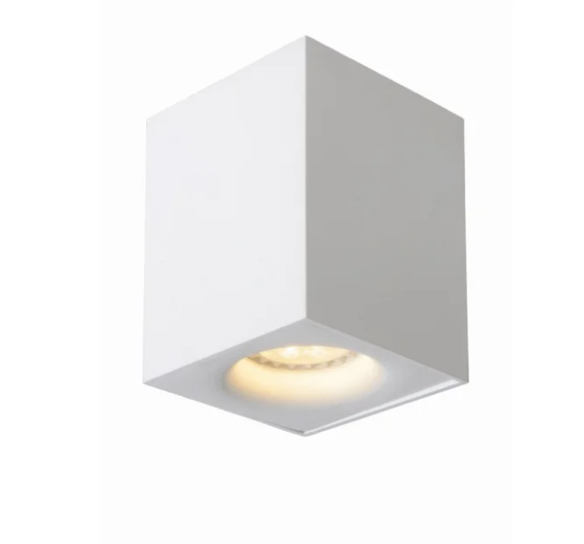 BENTOO-L. Spot plafond-Blanc-LED Dimm.-1xGU10-5W
