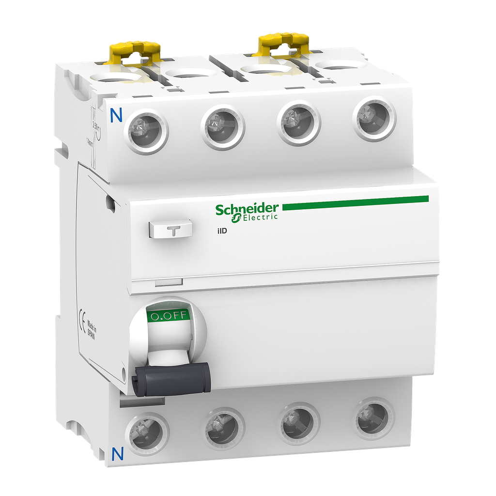 Acti9, iID interrupteur différentiel 4P 63A 300mA type AC