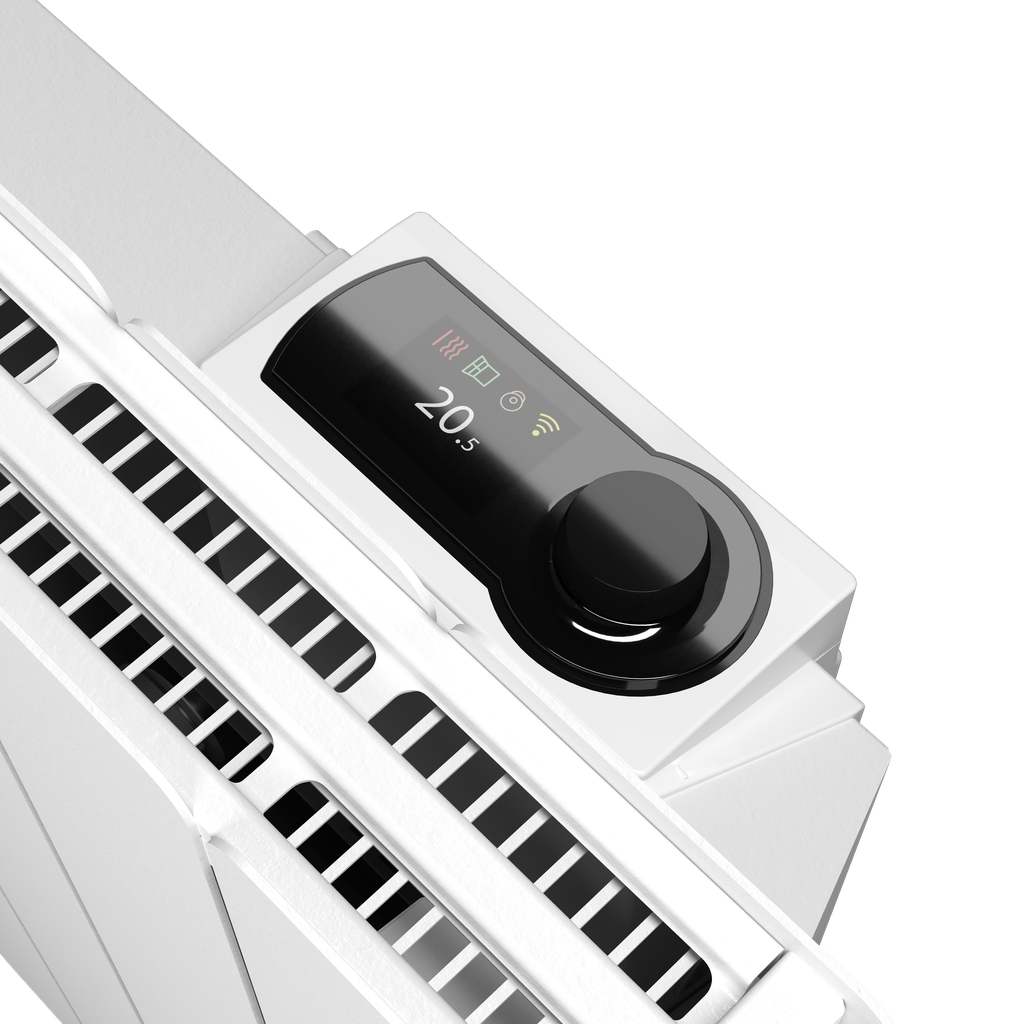 Radiateur connecté Beladoo nativ - horizontal- 1500W - blanc satiné