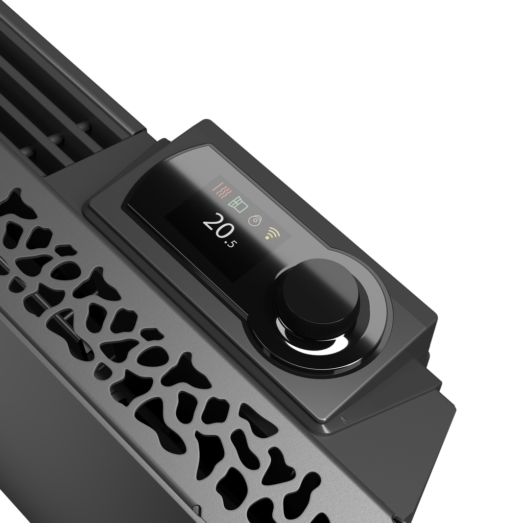 Radiateur connecté Calidoo nativ - horizontal - 750W - anthracite