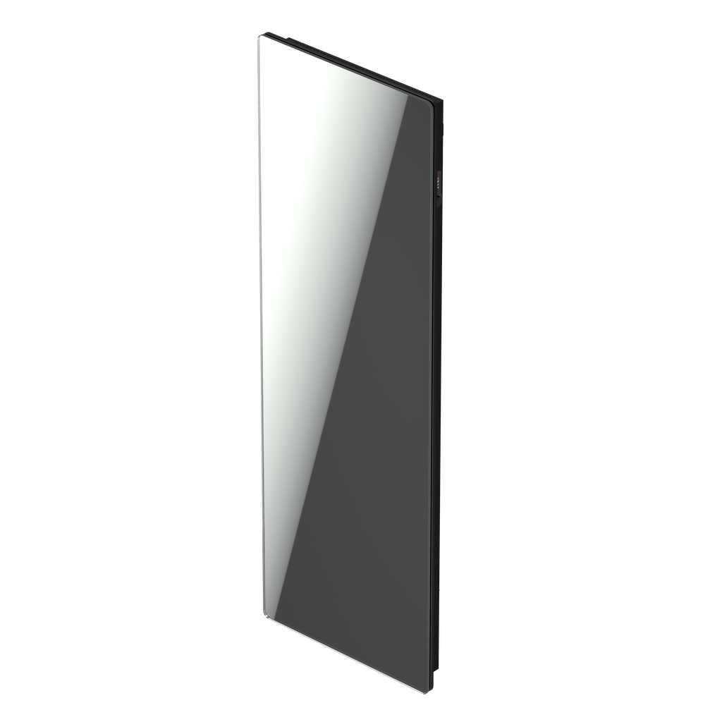 Radiateur connecté CAMPAVER nativ Vertical 2000W Verre massif Reflet
