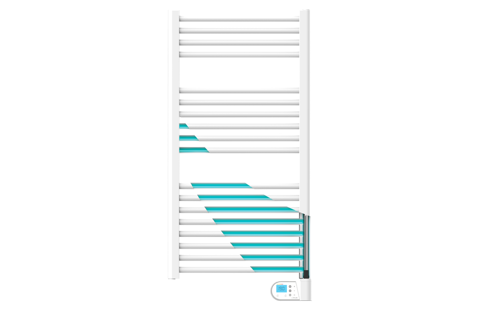 Radiateur sèche-serviettes Nao 2 500W Larg. 50 cm
