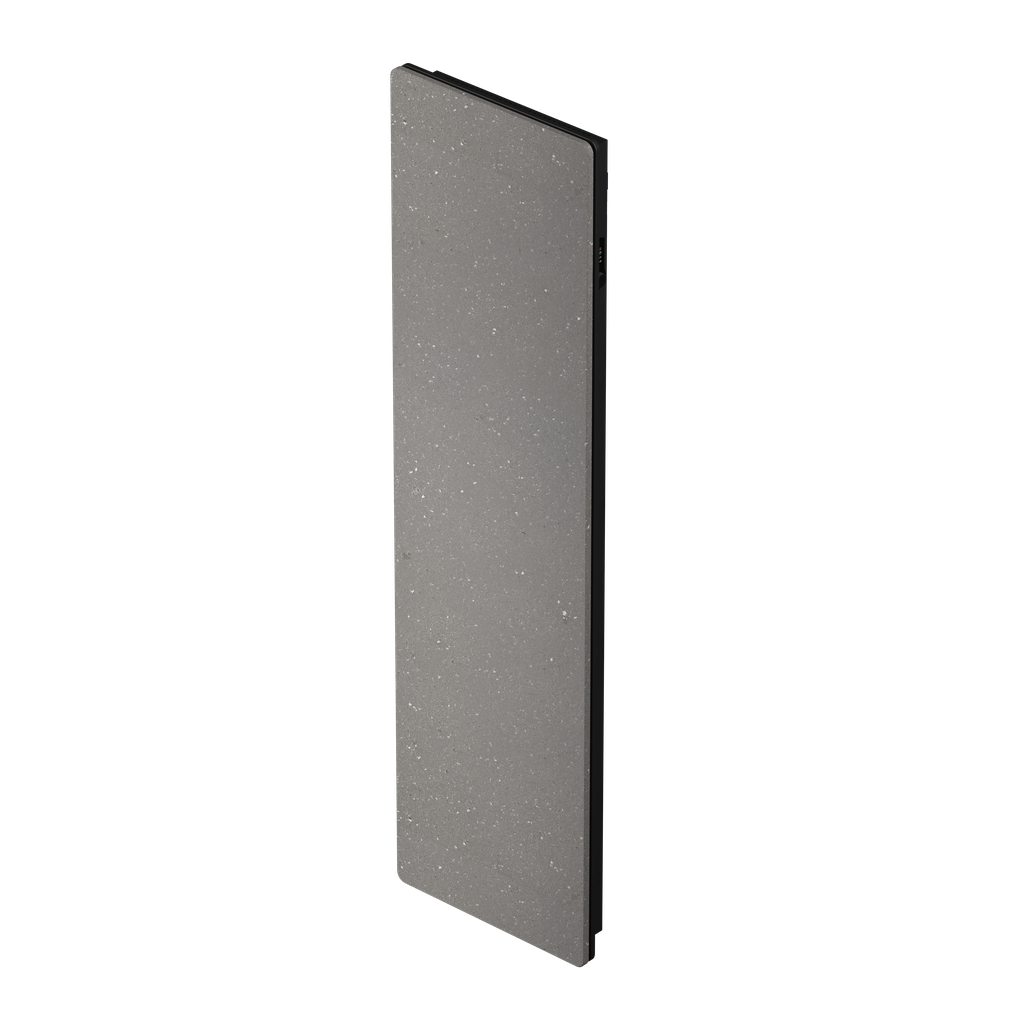Radiateur connecté NATURAY nativ Vertical 1500 W Brut de lave
