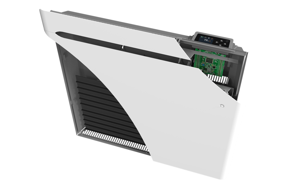 Radiateur connecté Sensual nativ horizontal - 1000W - blanc