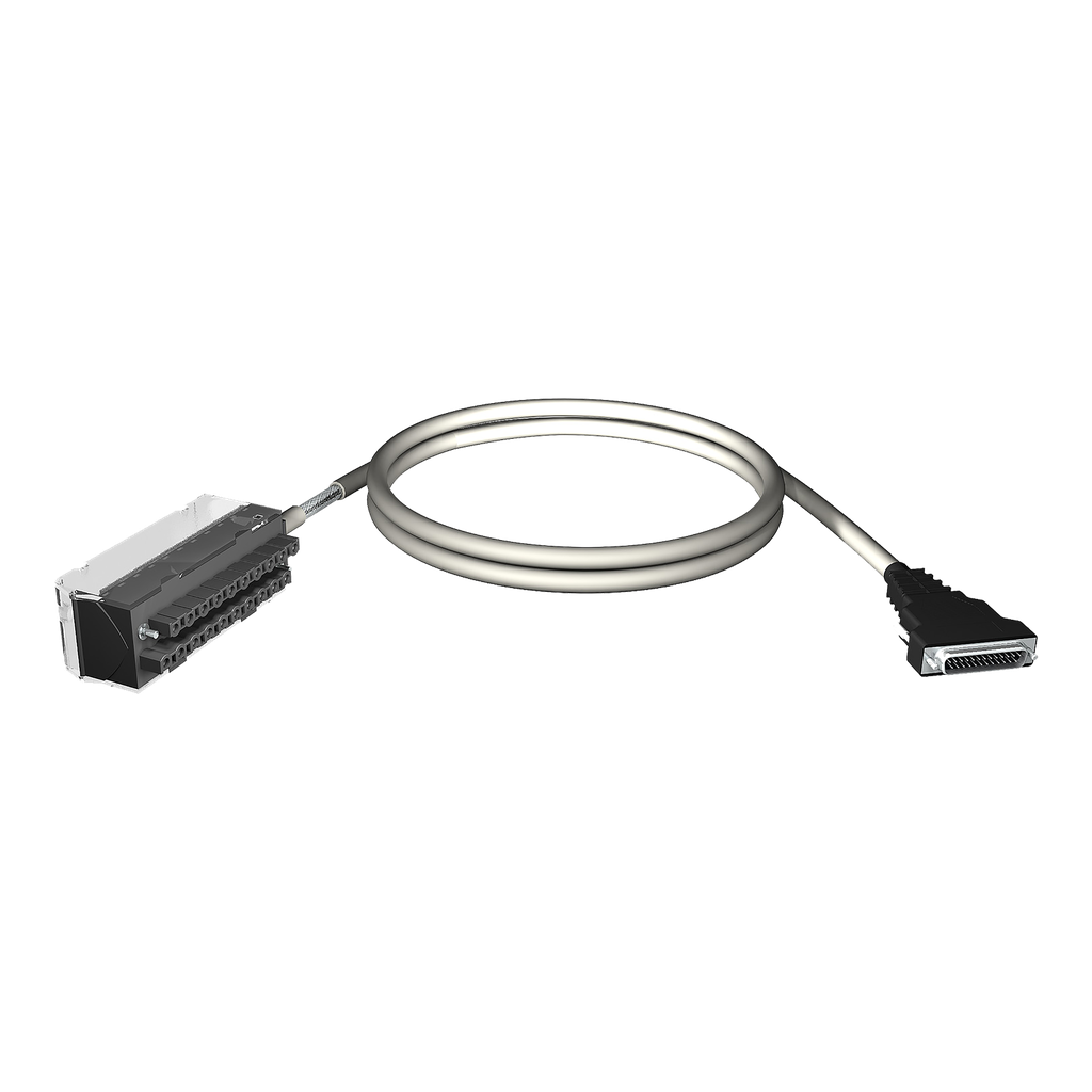 Modicon X80 - cordon - connecteur 28 contacts - connecteur SUB-D25 - 1,5m