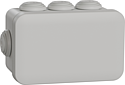 Mureva Box, boite de dérivation IP55 + embouts 105x65x55, gris