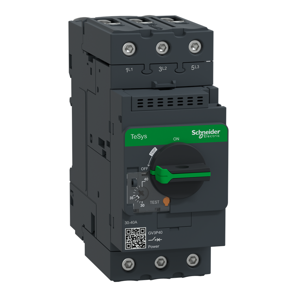 TeSys - disjoncteur moteur magnéto-thermique GV3 - 3P - 30A à 40A - Everlink BTR