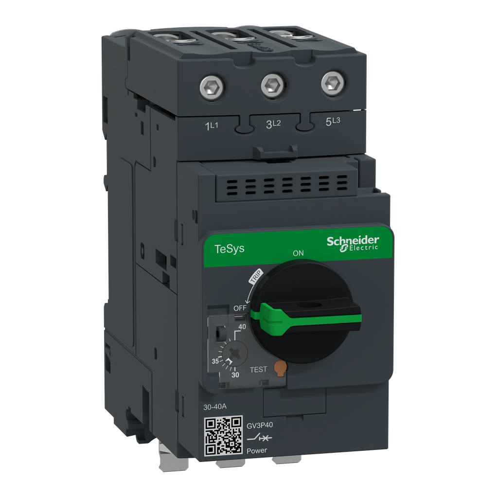 TeSys - disjoncteur moteur GV3 - 3P - 30A à 40A - Everlink BTR (1 bornier)