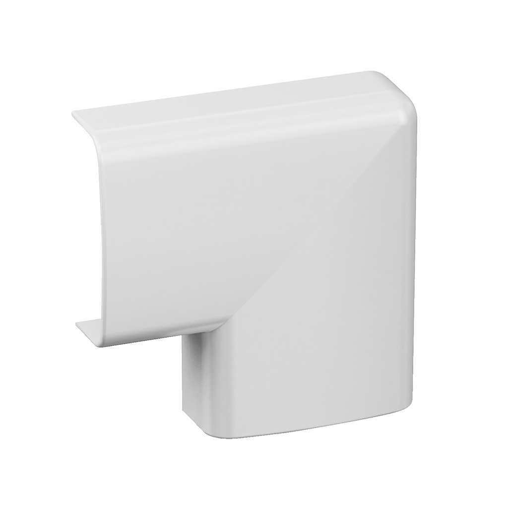 OptiLine Mini angle plat à 90° 12x20 Blanc Polaire