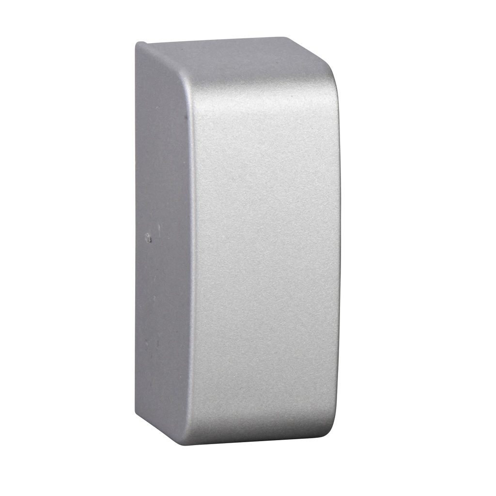 OptiLine Mini embout de finition 18x45 Blanc Polaire