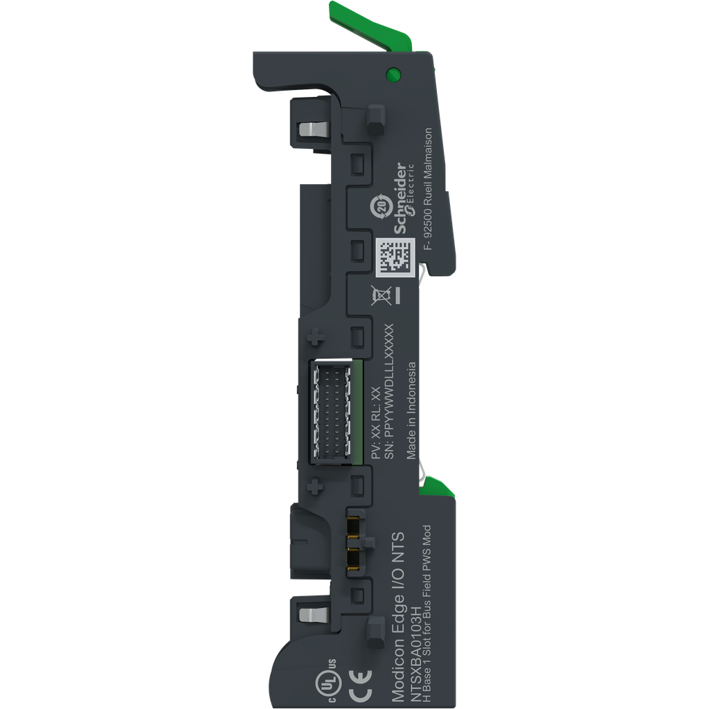 Edge I/O NTS Base 1 Slot pour Carte Alim Bus & cartes - Durcie - Pcs Détachées