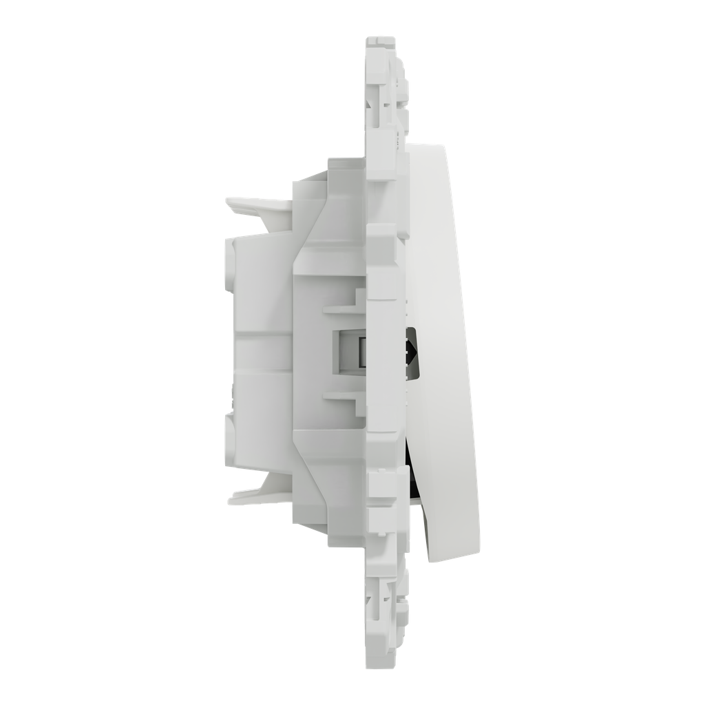 Odace - lot de 108 double va-et-vient ou poussoir S920214 - blanc craie
