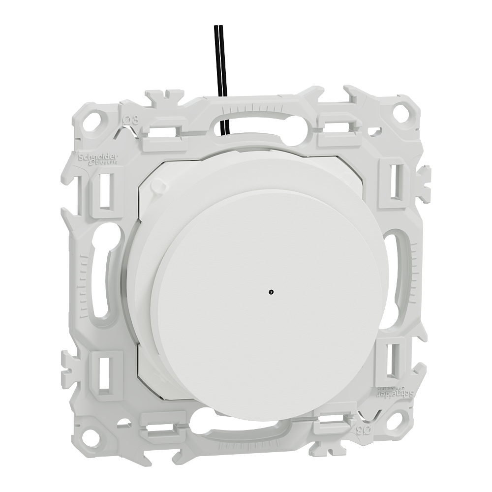 Odace - interrupteur à carte - LED localisation incluse - 10AX - blanc craie