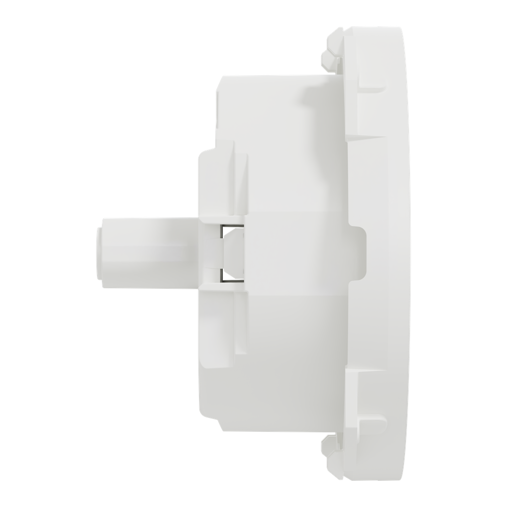 Odace - enjoliveur seul - pour prise affleurante et chargeur USB-C - blanc craie