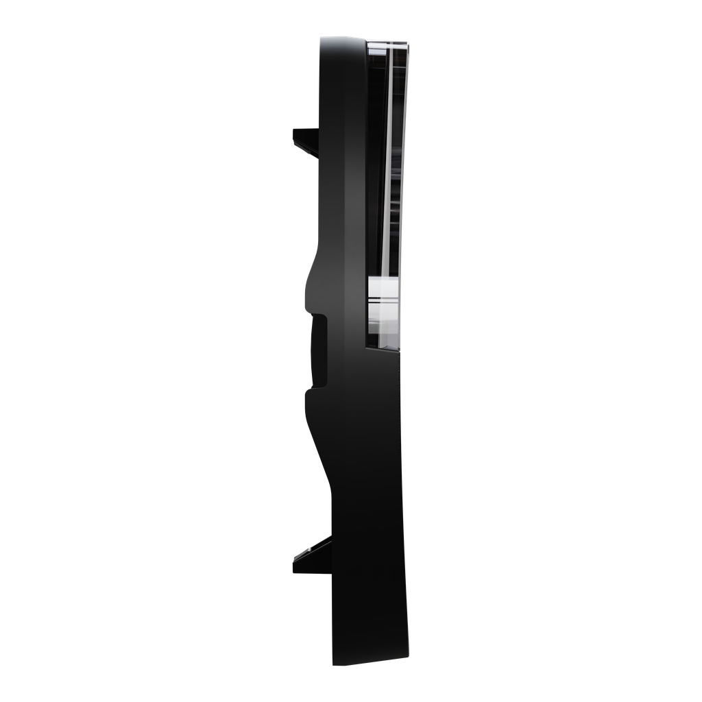 Odace - enjoliveur seul - pour bouton poussoir - porte-étiquette - noir onyx