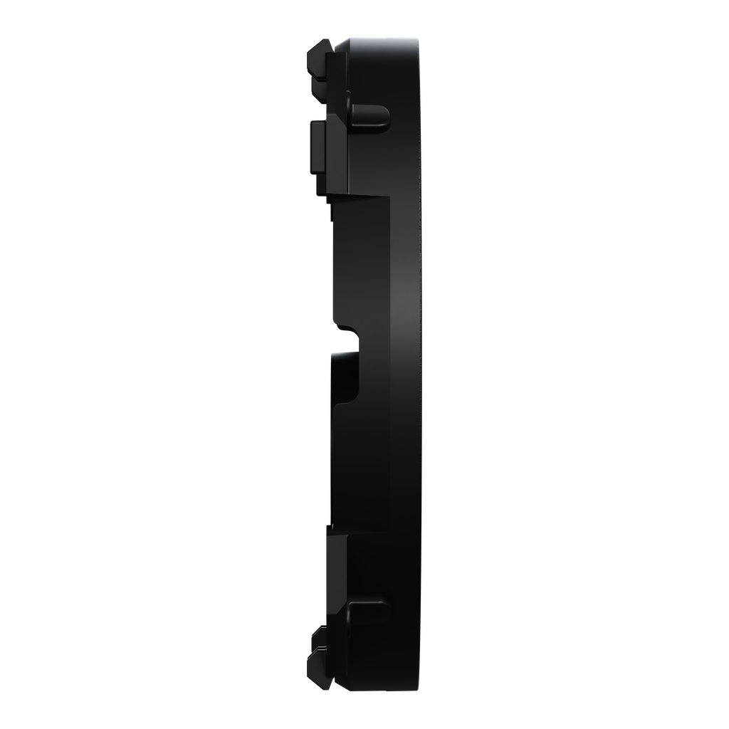 Odace - enjoliveur seul - pour prise TV - noir onyx