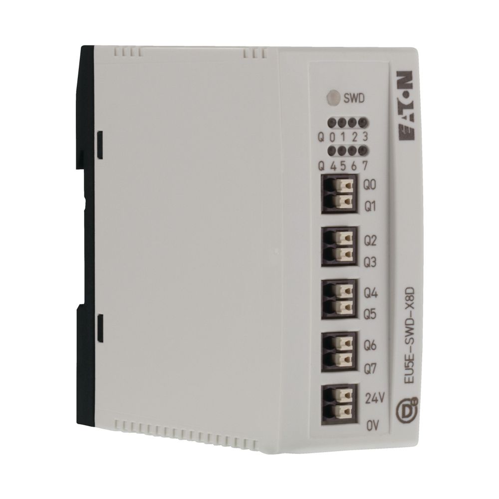 Module d'entrée/sortie, SmartWire-DT, 24V DC 8 sort. TOR à trans., 0,5A