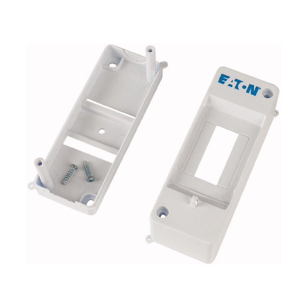 Coffret Mini IP20 1 rangée 2 modules sans porte