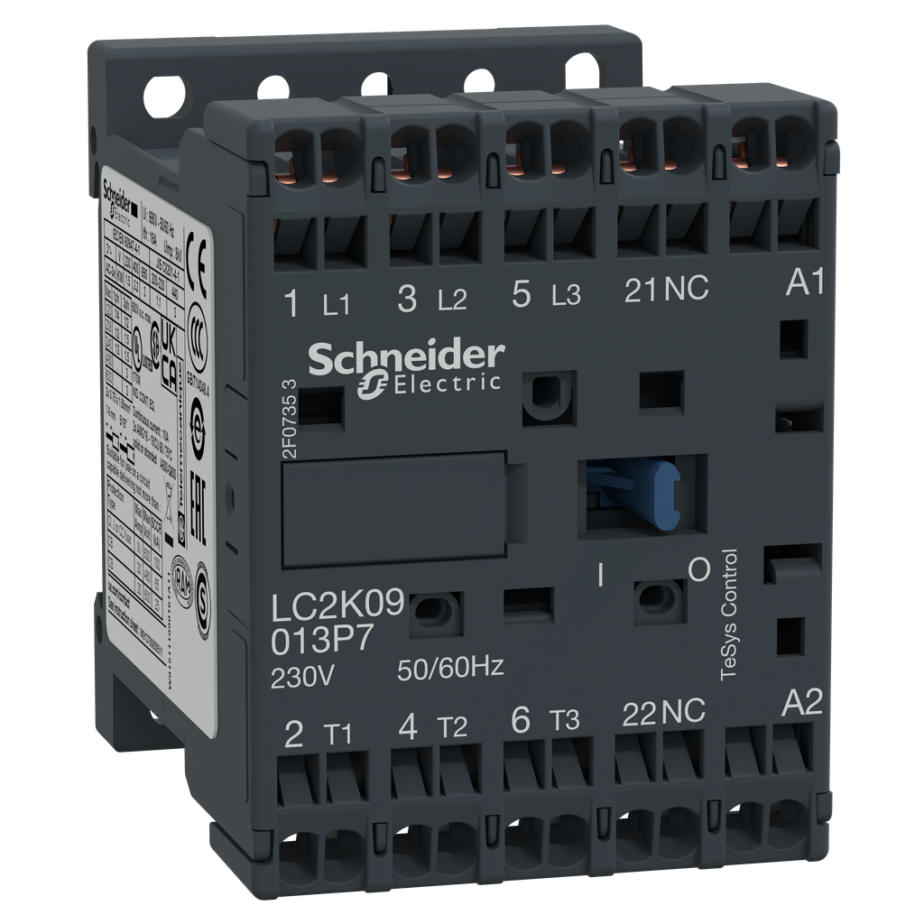 TeSys LC1K - contacteur - 3P - AC-3 440V - 6A - bobine 230Vca