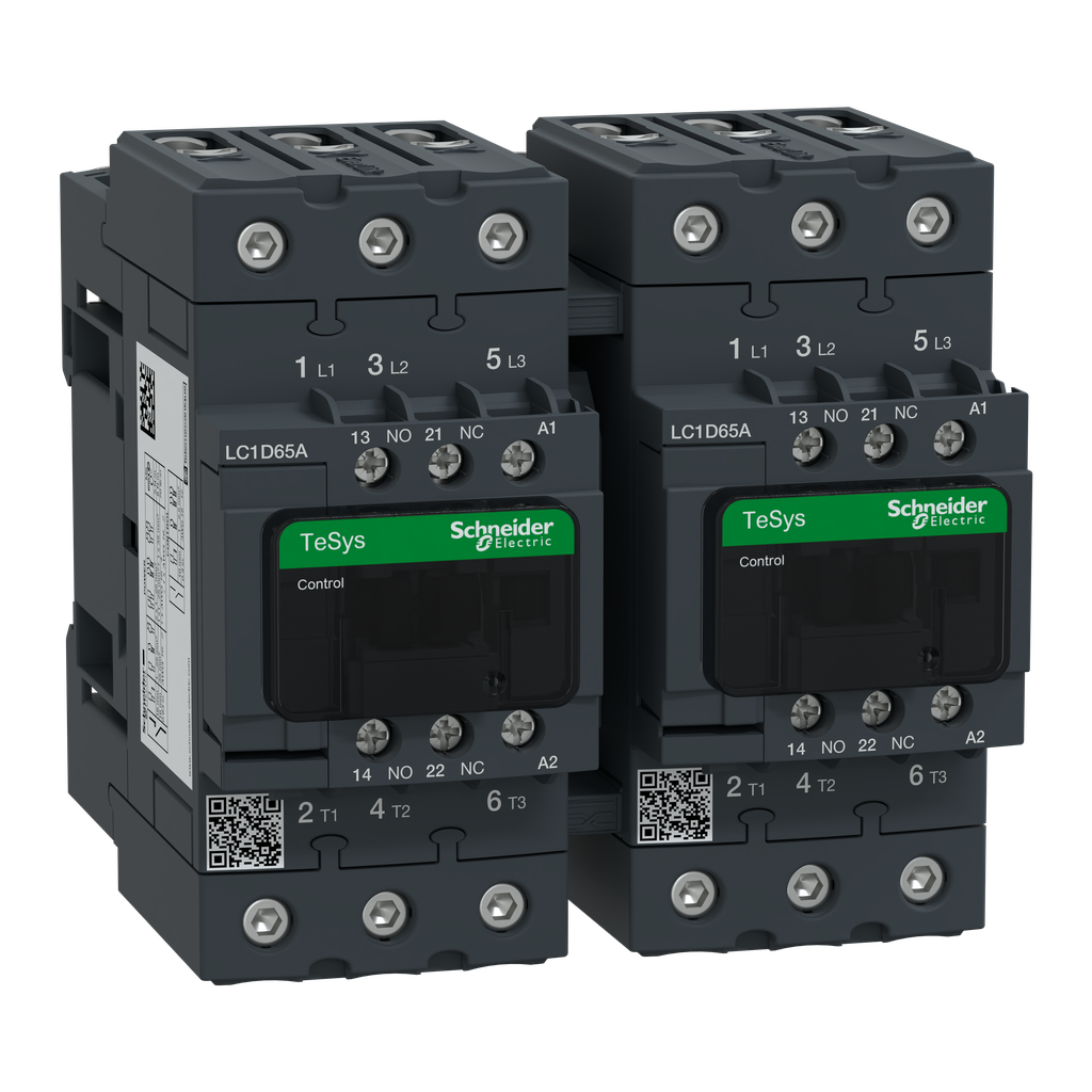 TeSys D - contacteur inverseur Everlink - 3P - AC-3 - 440V - 65A - bobine 115V