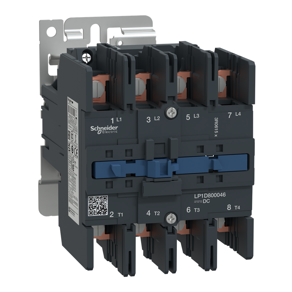 TeSys LP1D - contacteur - 4P - AC-1 440V - 125A - bobine 72Vcc