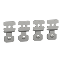 PanelSeT Accessoires - jeu de 4 pattes - fixation acier - coffret