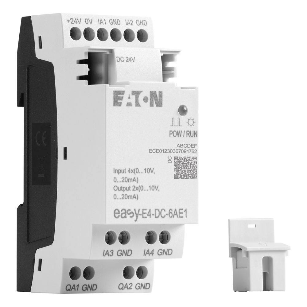 Extension E/S, 24 V DC, 4 entrées ana, 2 sorties ana