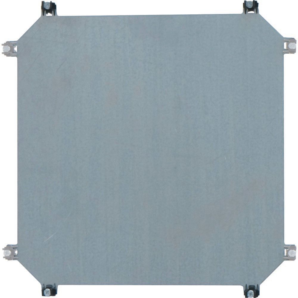 Platine de montage, acier, galvanisé, D=3mm, pour boîtiers CI44