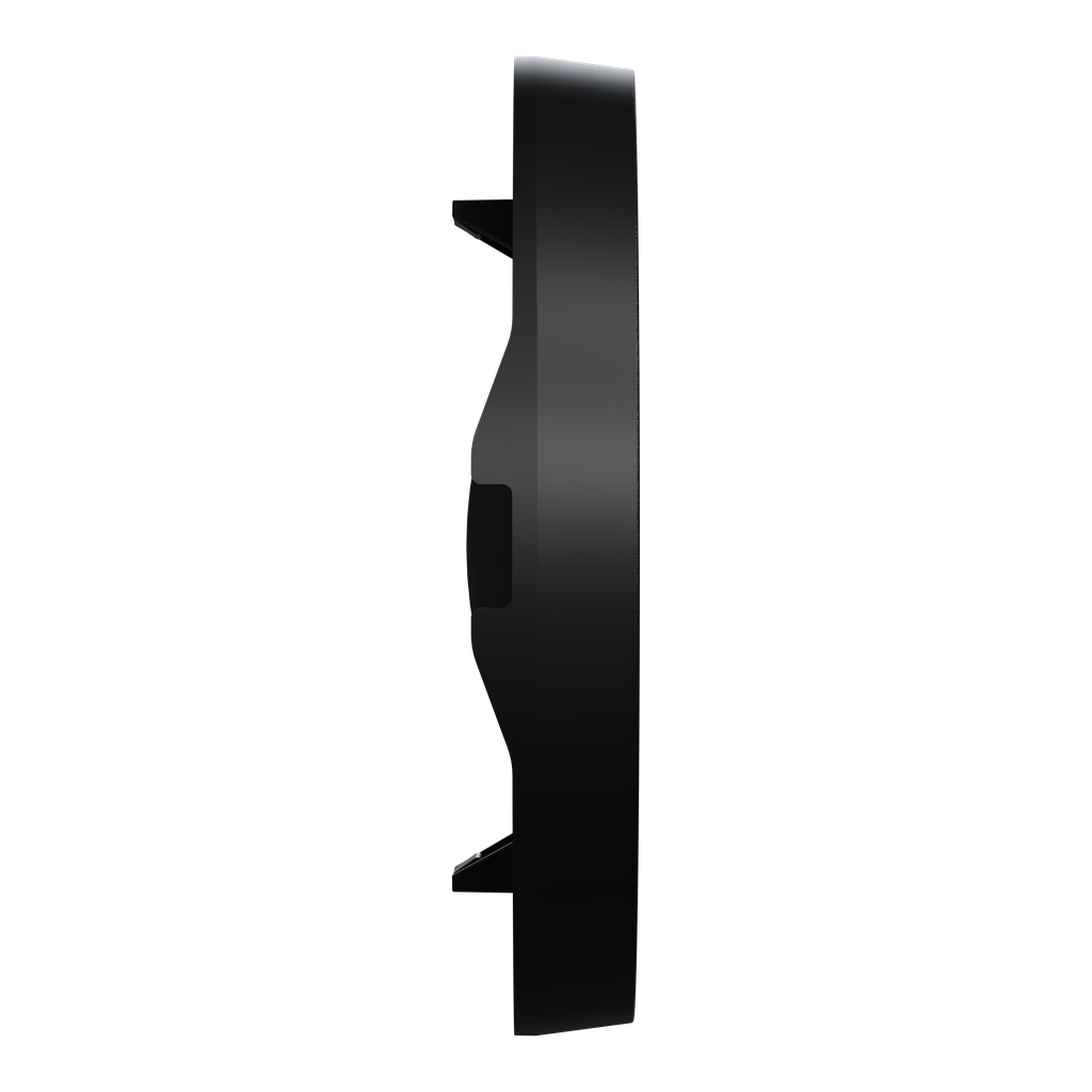 Odace - enjoliveur seul - pour va-et-vient ou poussoir - noir onyx