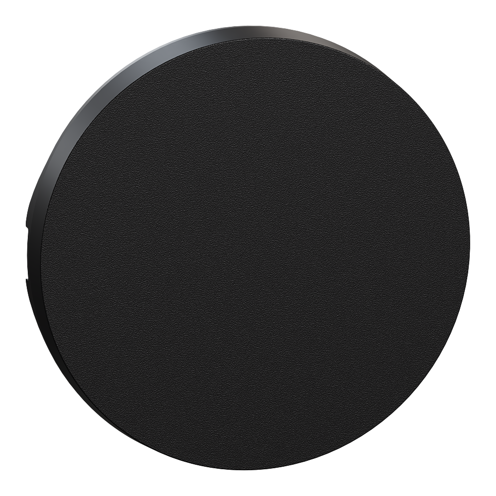 Odace - enjoliveur seul - pour va-et-vient ou poussoir - noir onyx