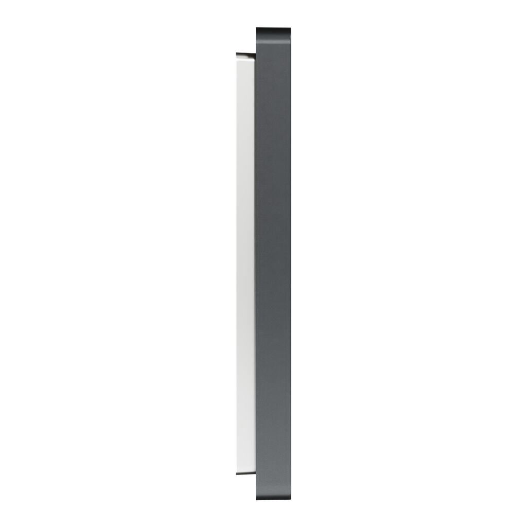 Odace Architecte - plaque de finition 1 poste - effet Perle Noire