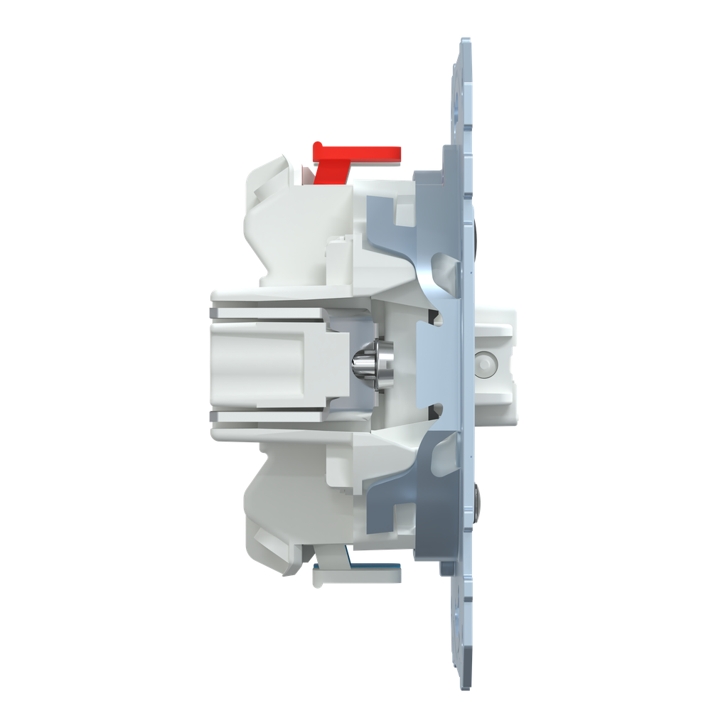 D-Life - interrupteur double allumage lumineux témoin - 10A - méca seul
