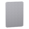 PanelSeT - châssis microperf. - acier galva. - coffret H=800xL=600mm