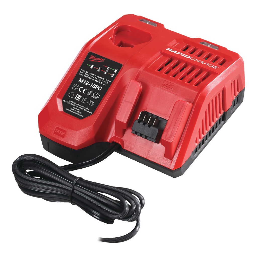 Chargeur Rapide 12 & 18 Volts - M12-18FC