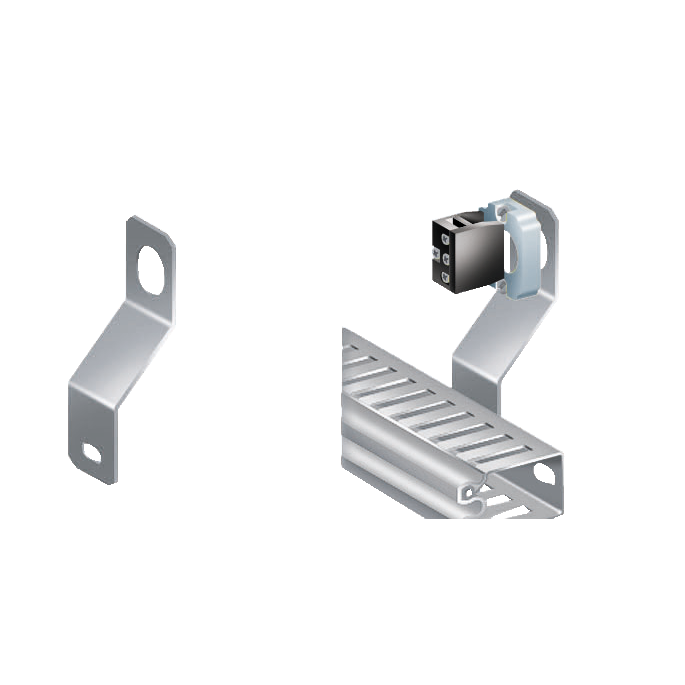 PanelSeT - support Goulotte/porte Ø22mm