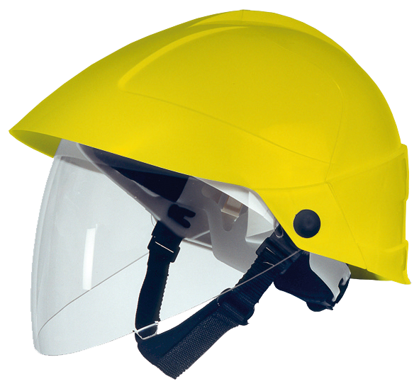 Casque isolant électricien avec visière intégrée arcflash APC 1, jaune