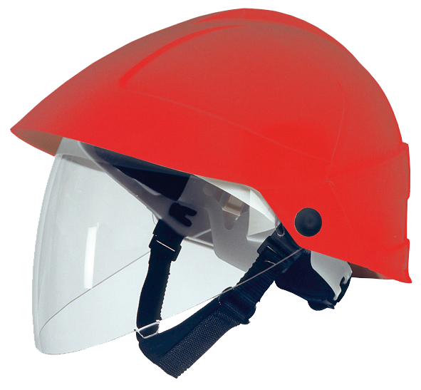 Casque isolant électricien avec visière intégrée arcflash APC 1, rouge