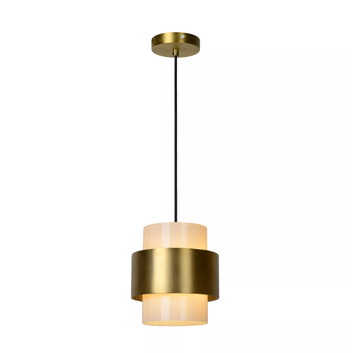 FIRMIN Suspension-Or Mat.-Ø20-1xE27-40W-Verre