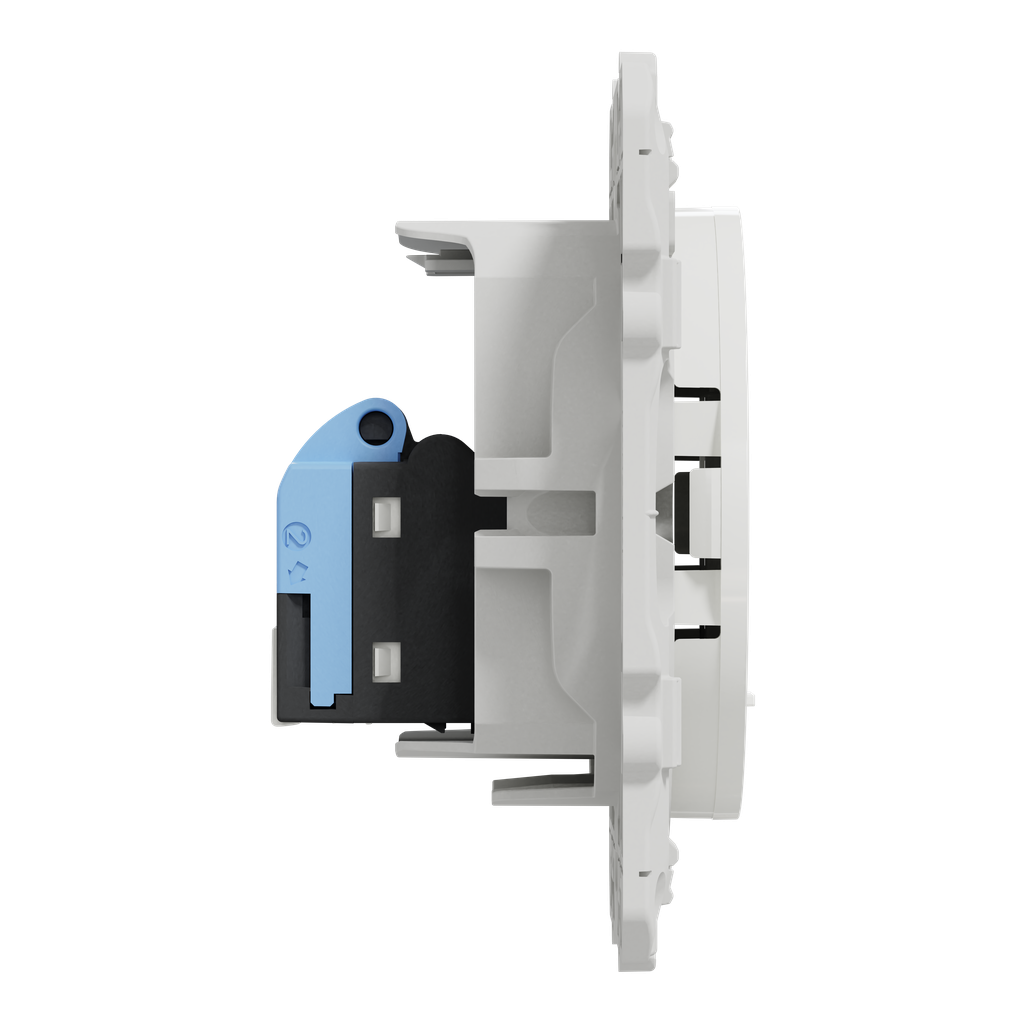 Odace 2011 - prise RJ45 cat.6 STP - grade 2TV min à grade 3TV - blanc