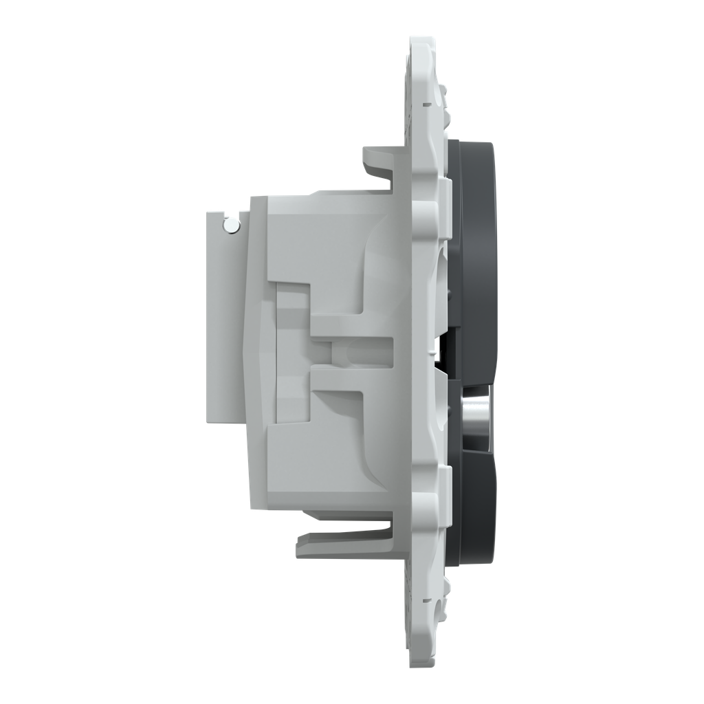 Ovalis - prise TV-R - Anthracite