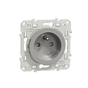 Odace 2011 - prise de courant 2P+T - aluminium